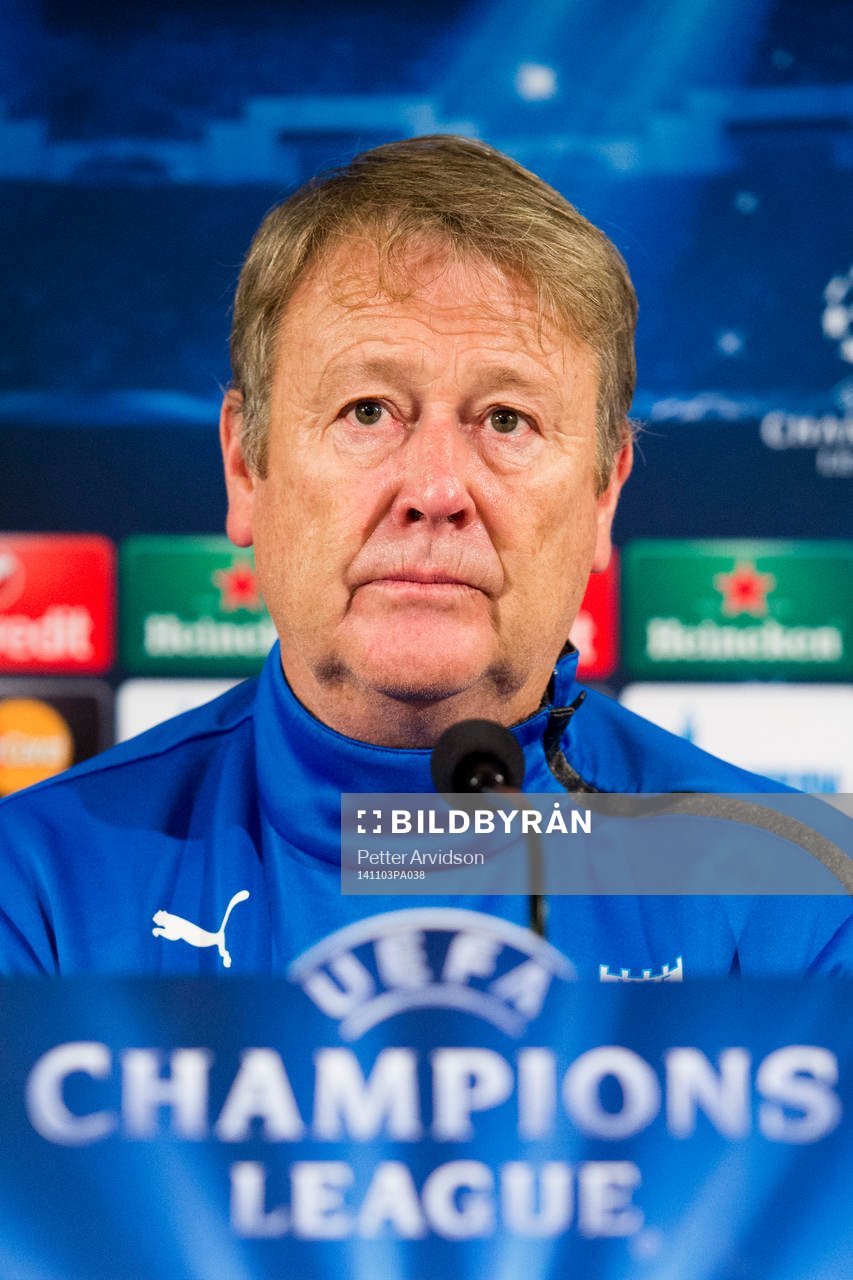 Malmö FFs tränare Åge Hareide