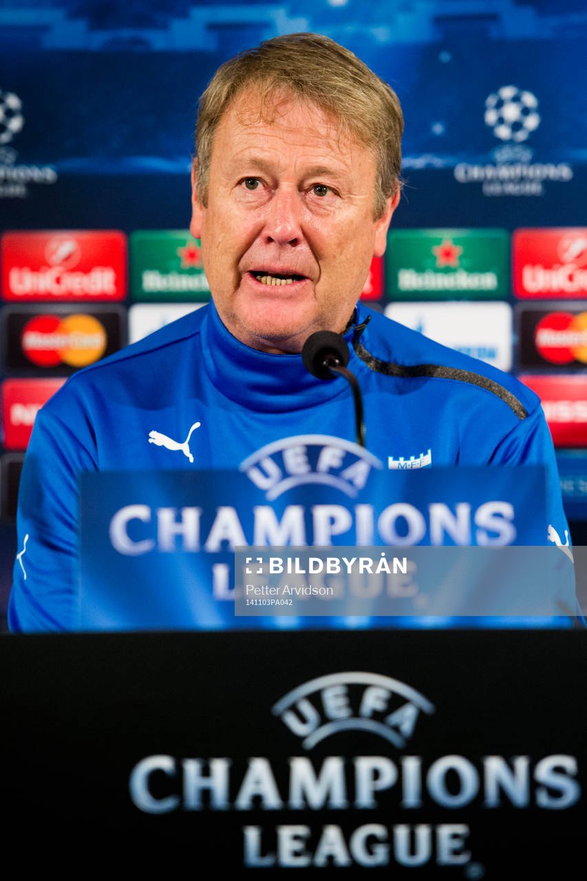 Malmö FFs tränare Åge Hareide