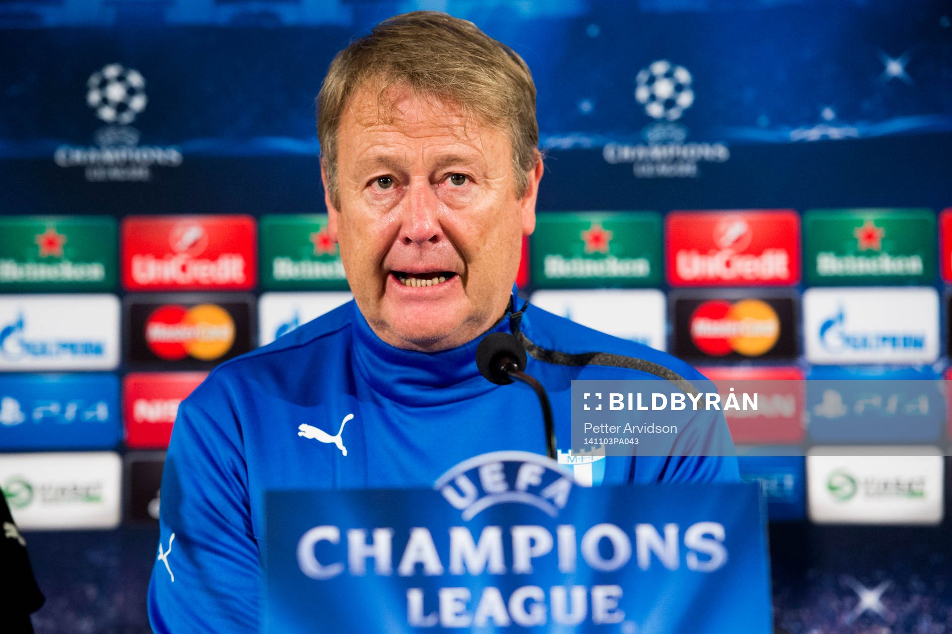 Malmö FFs tränare Åge Hareide