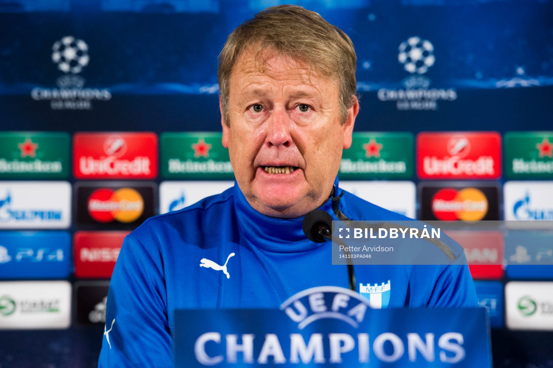 Malmö FFs tränare Åge Hareide