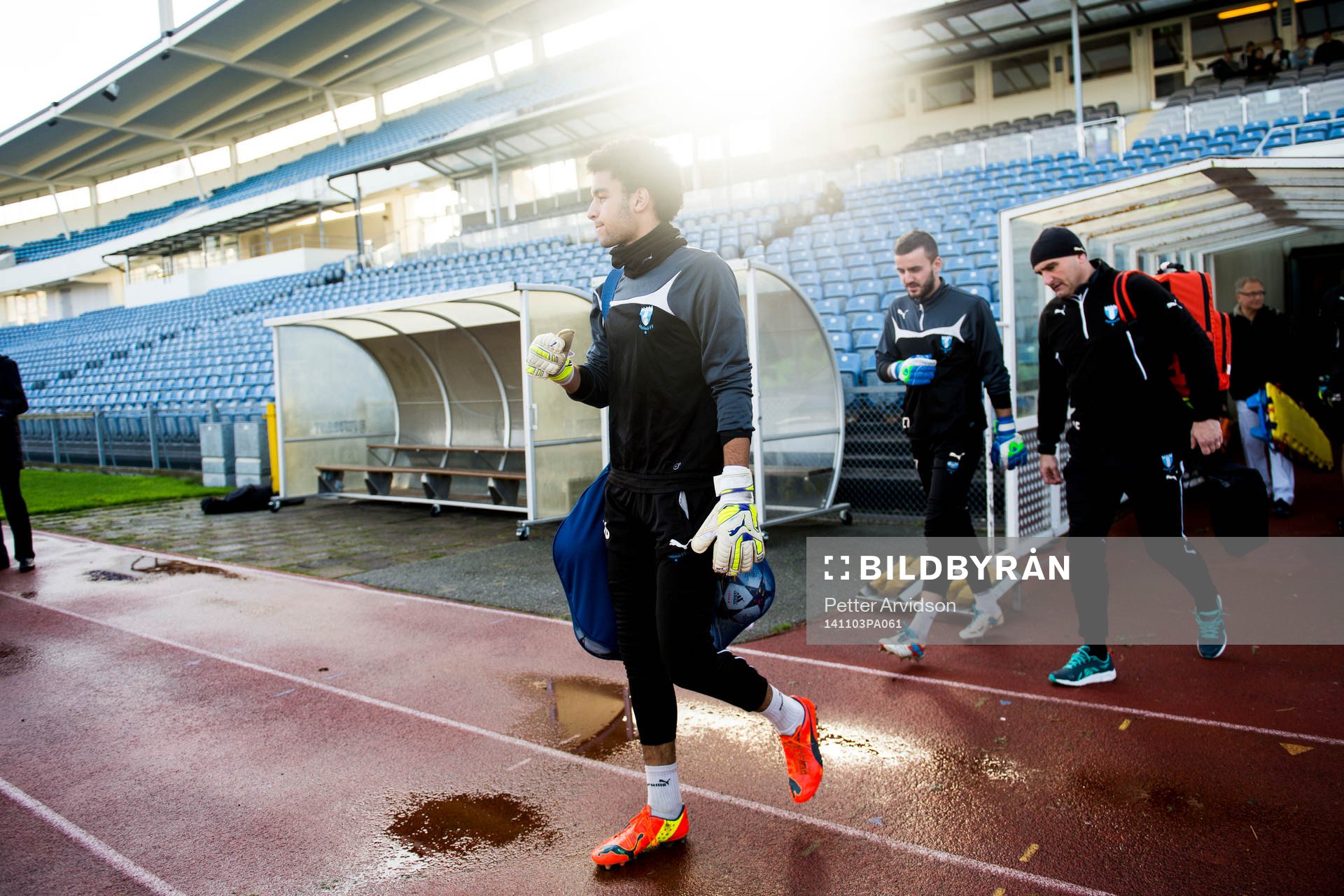 Malmö FFs målvakt Sixten Mohlin och målvakt Zlatan