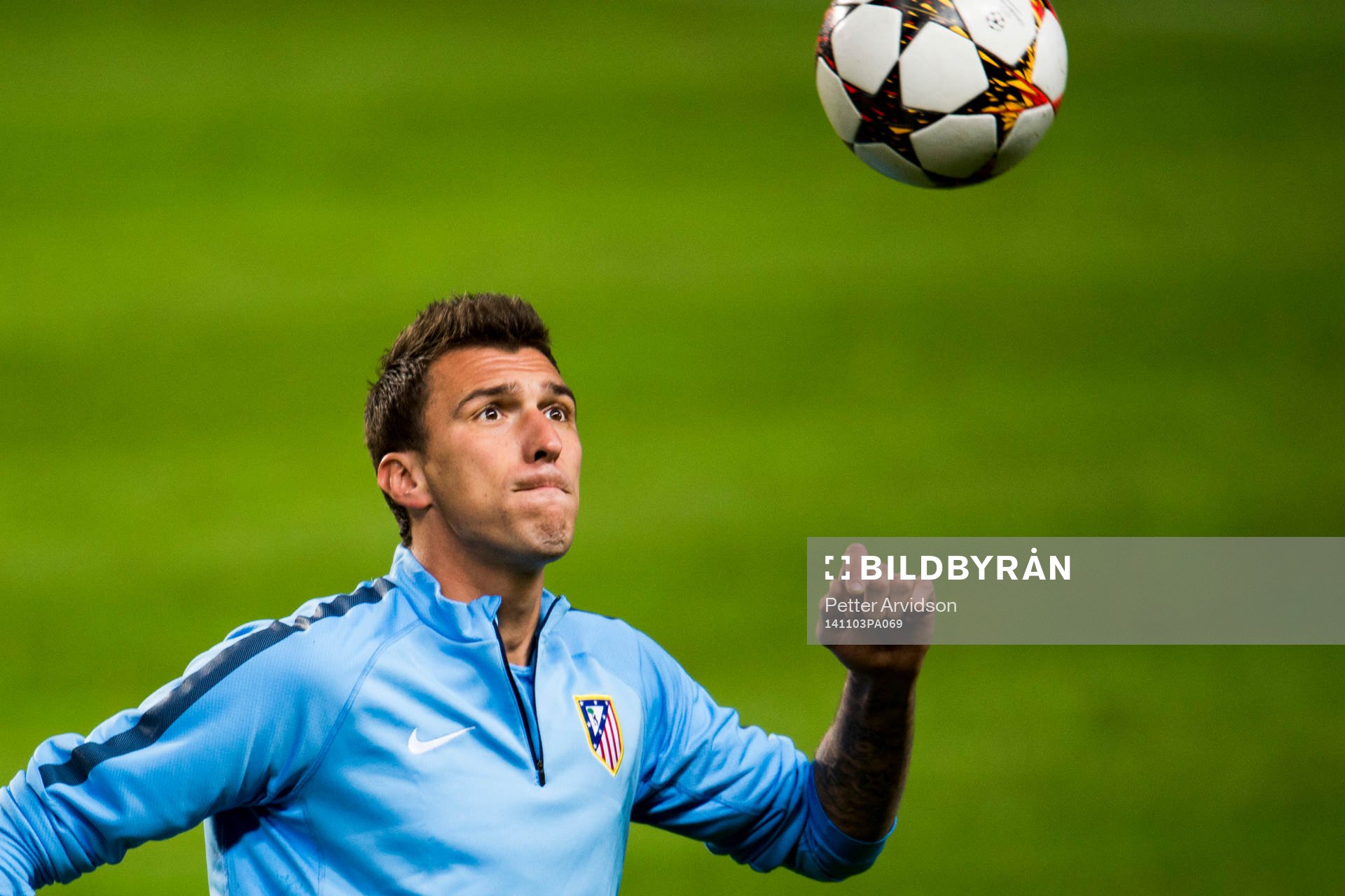 Atlético Madrids Mario Mandzukic