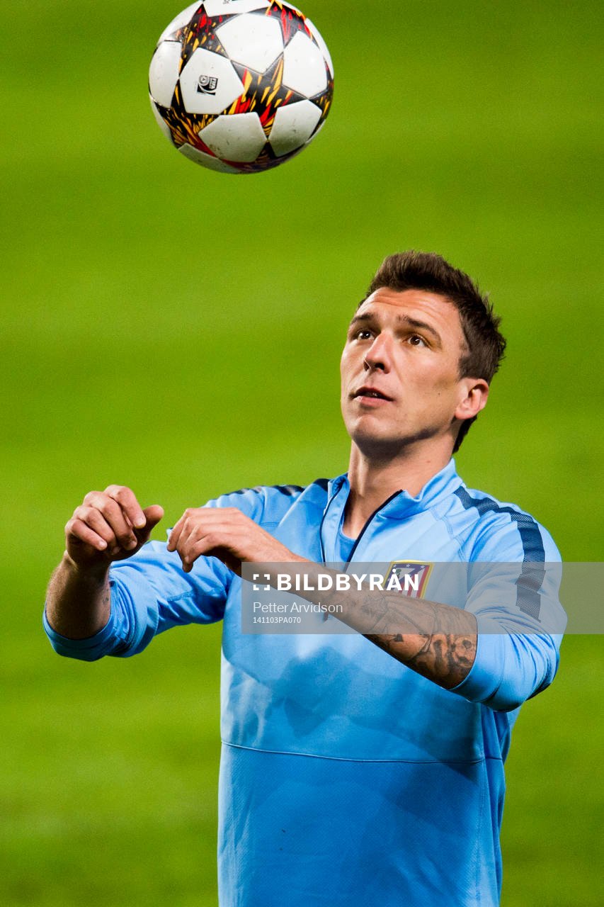 Atlético Madrids Mario Mandzukic