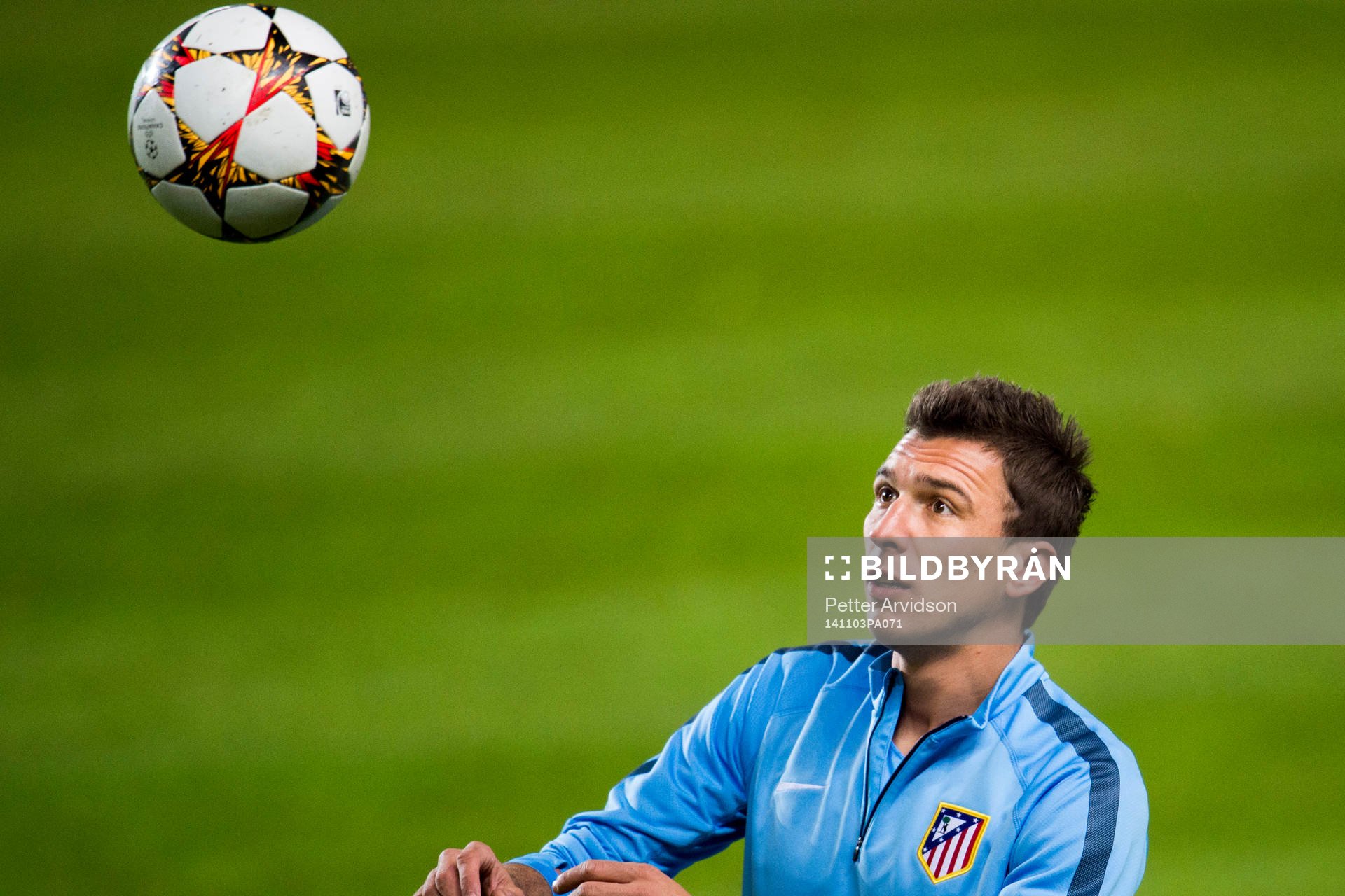Atlético Madrids Mario Mandzukic