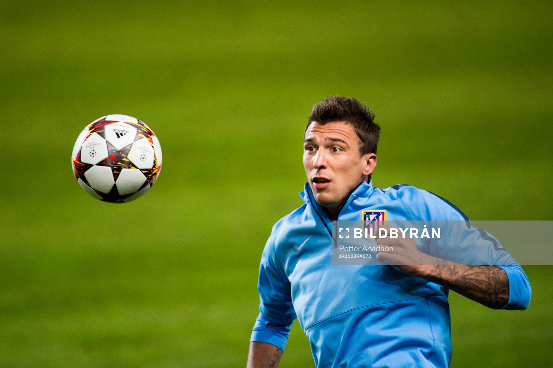 Atlético Madrids Mario Mandzukic
