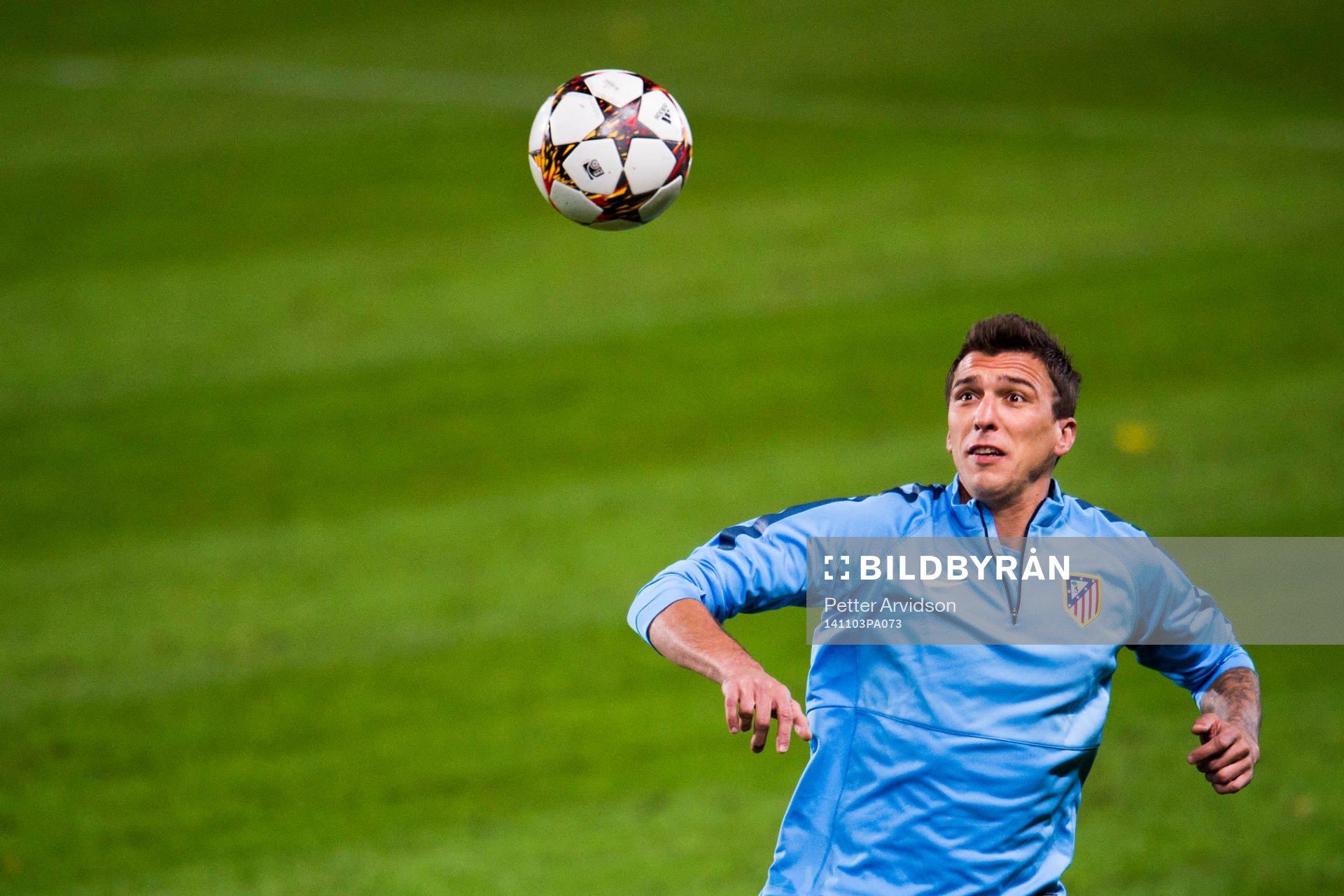 Atlético Madrids Mario Mandzukic