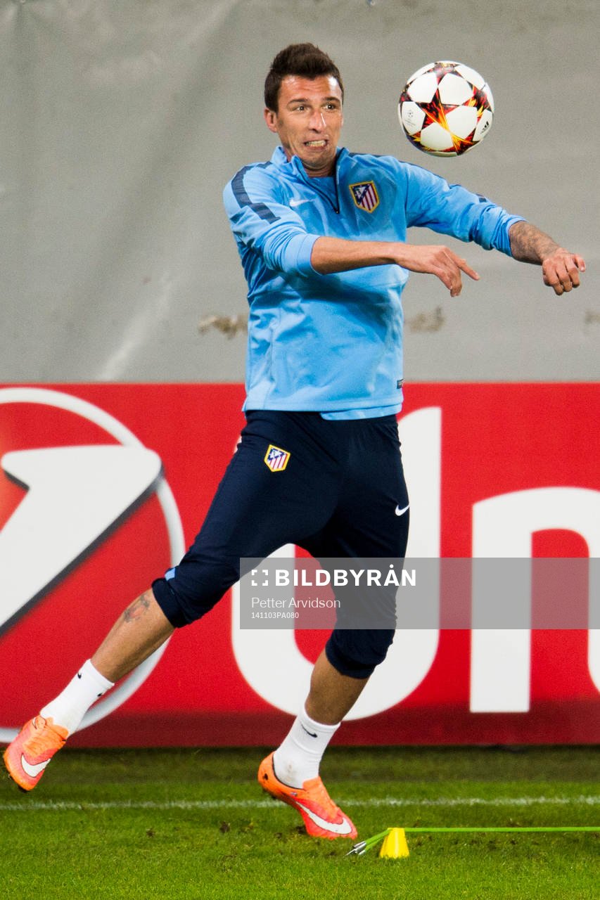 Atletico Madrids Mario Mandzukic