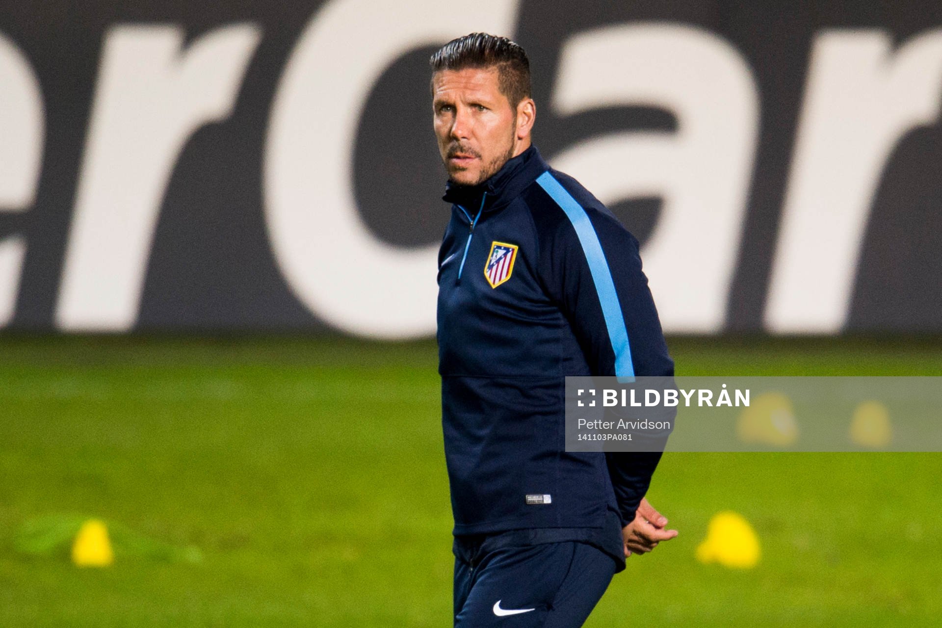 Atletico Madrids tränare Diego Simeone