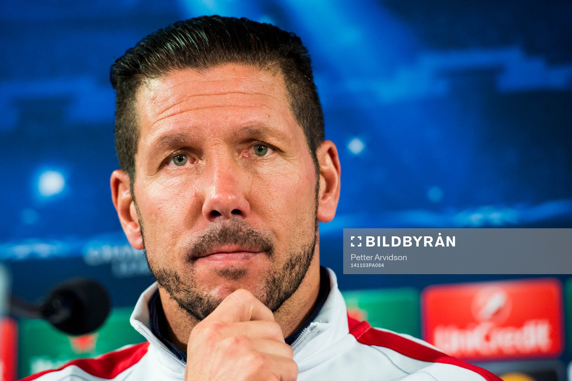 Atletico Madrids tränare Diego Simeone