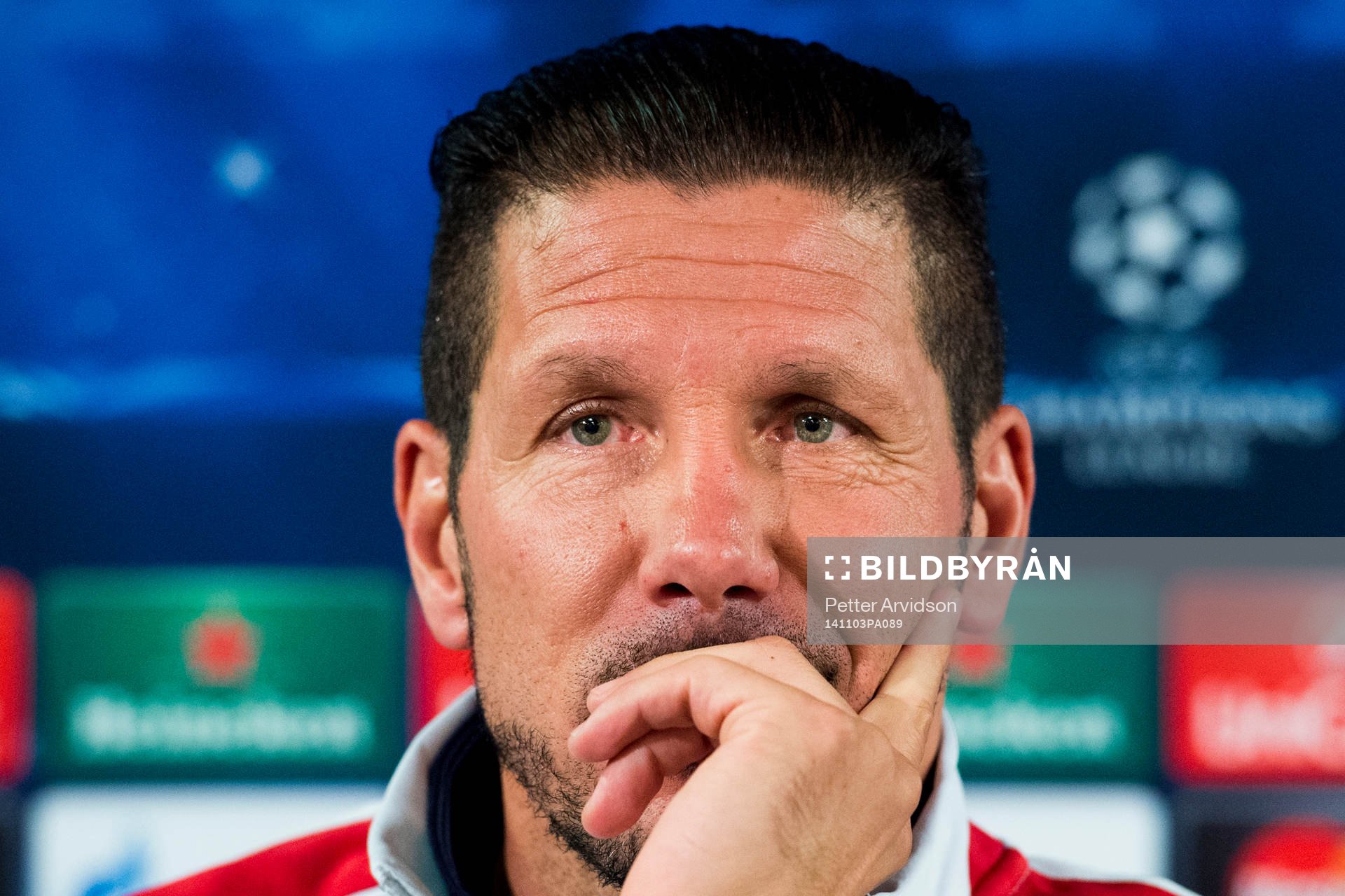 Atletico Madrids tränare Diego Simeone