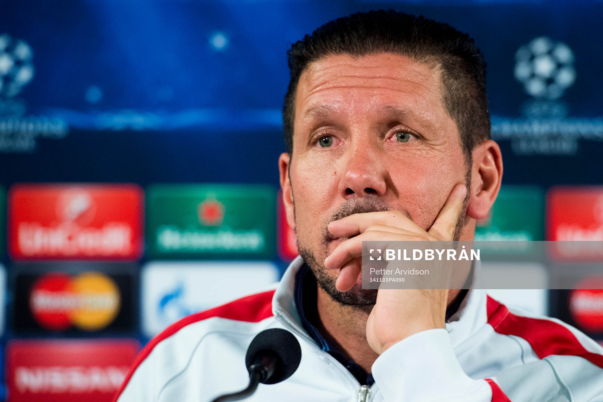 Atletico Madrids tränare Diego Simeone