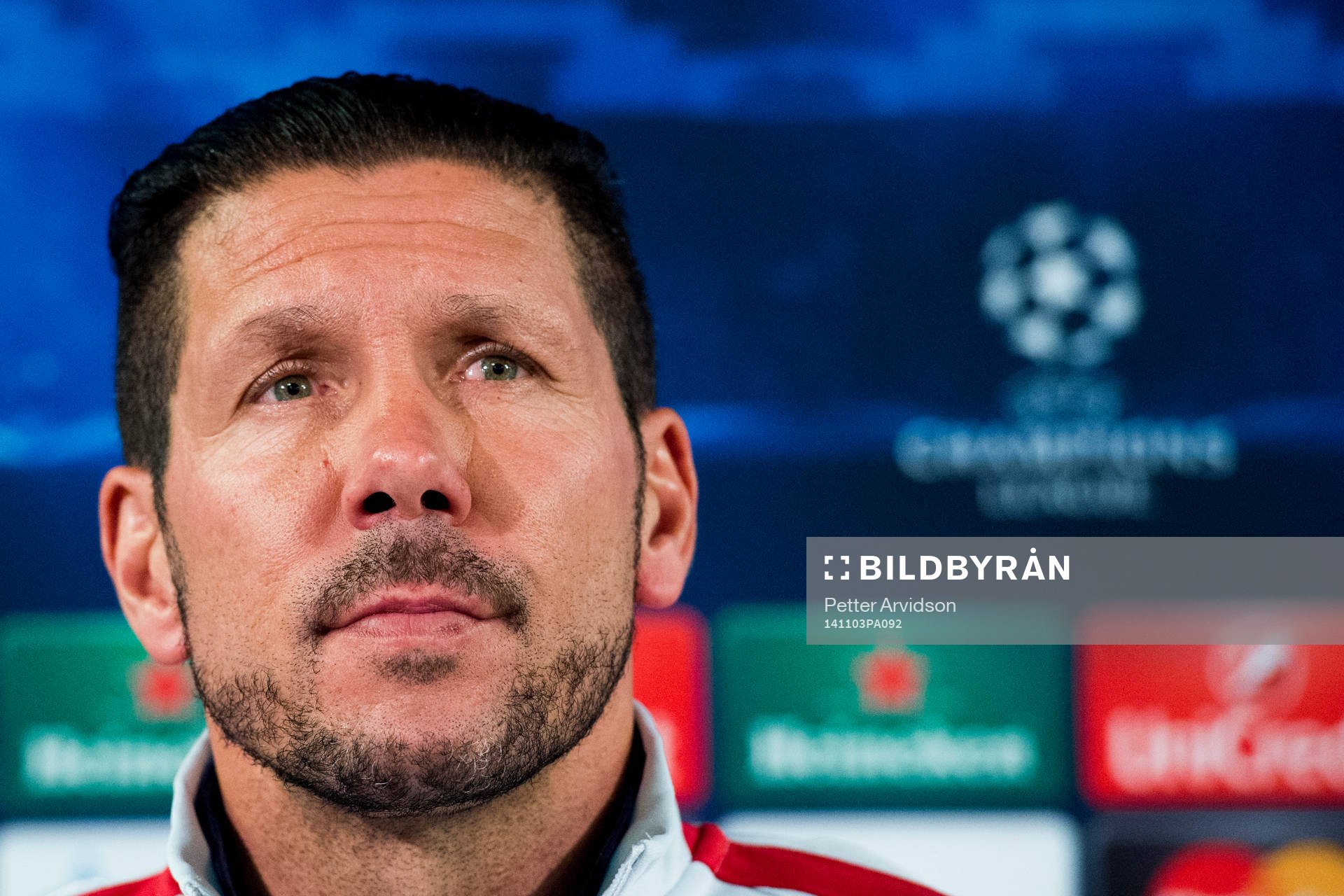 Atletico Madrids tränare Diego Simeone