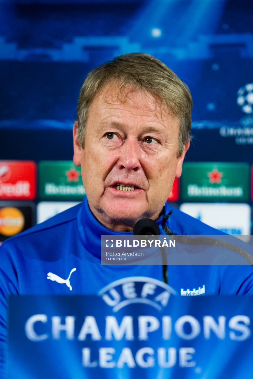 Malmö FFs tränare Åge Hareide