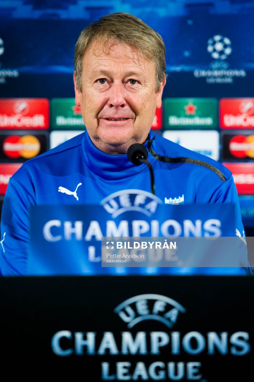 Malmö FFs tränare Åge Hareide