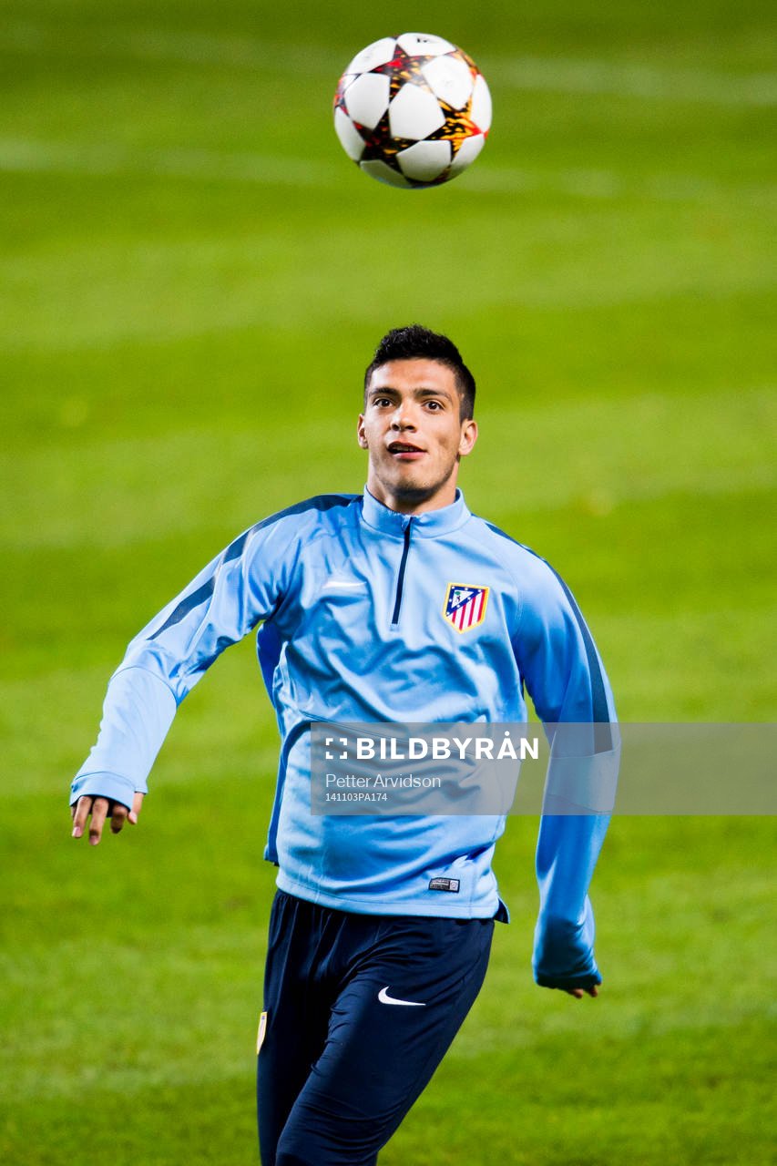 Atletico Madrids Raul Jimenez