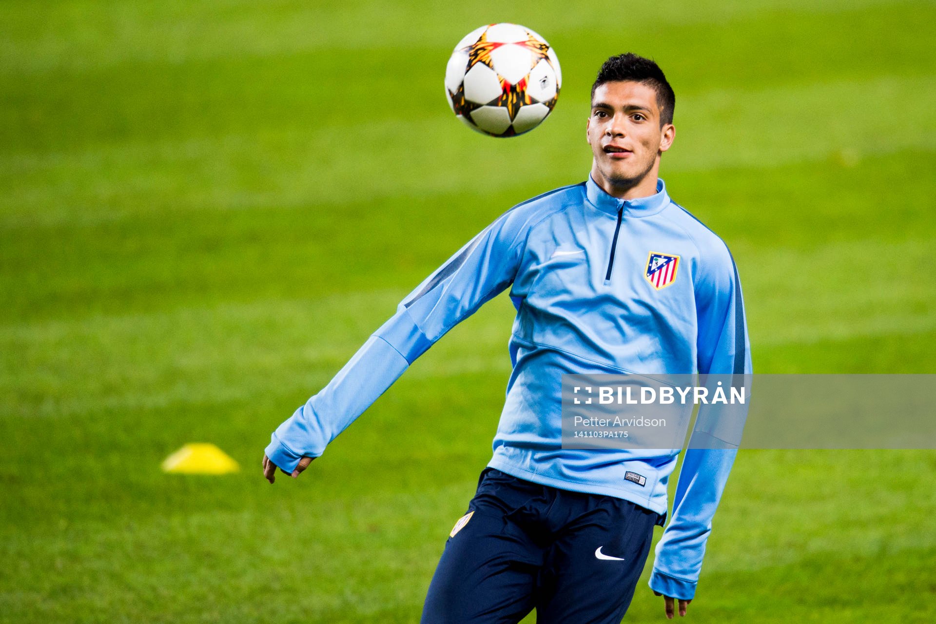 Atletico Madrids Raul Jimenez