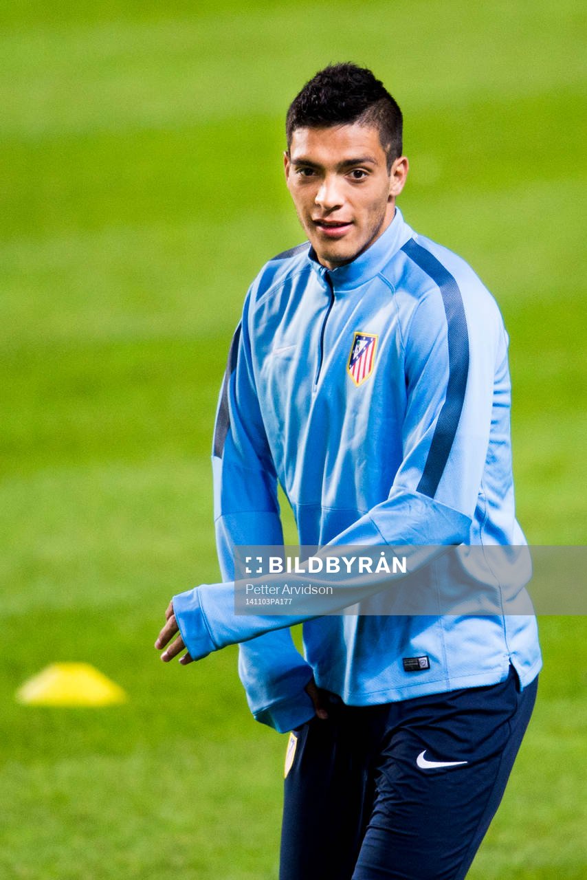 Atletico Madrids Raul Jimenez