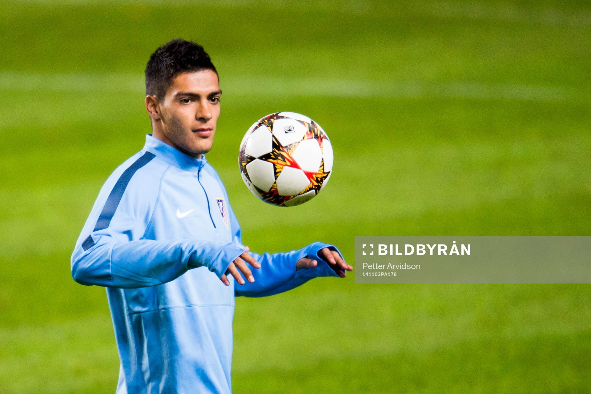 Atletico Madrids Raul Jimenez