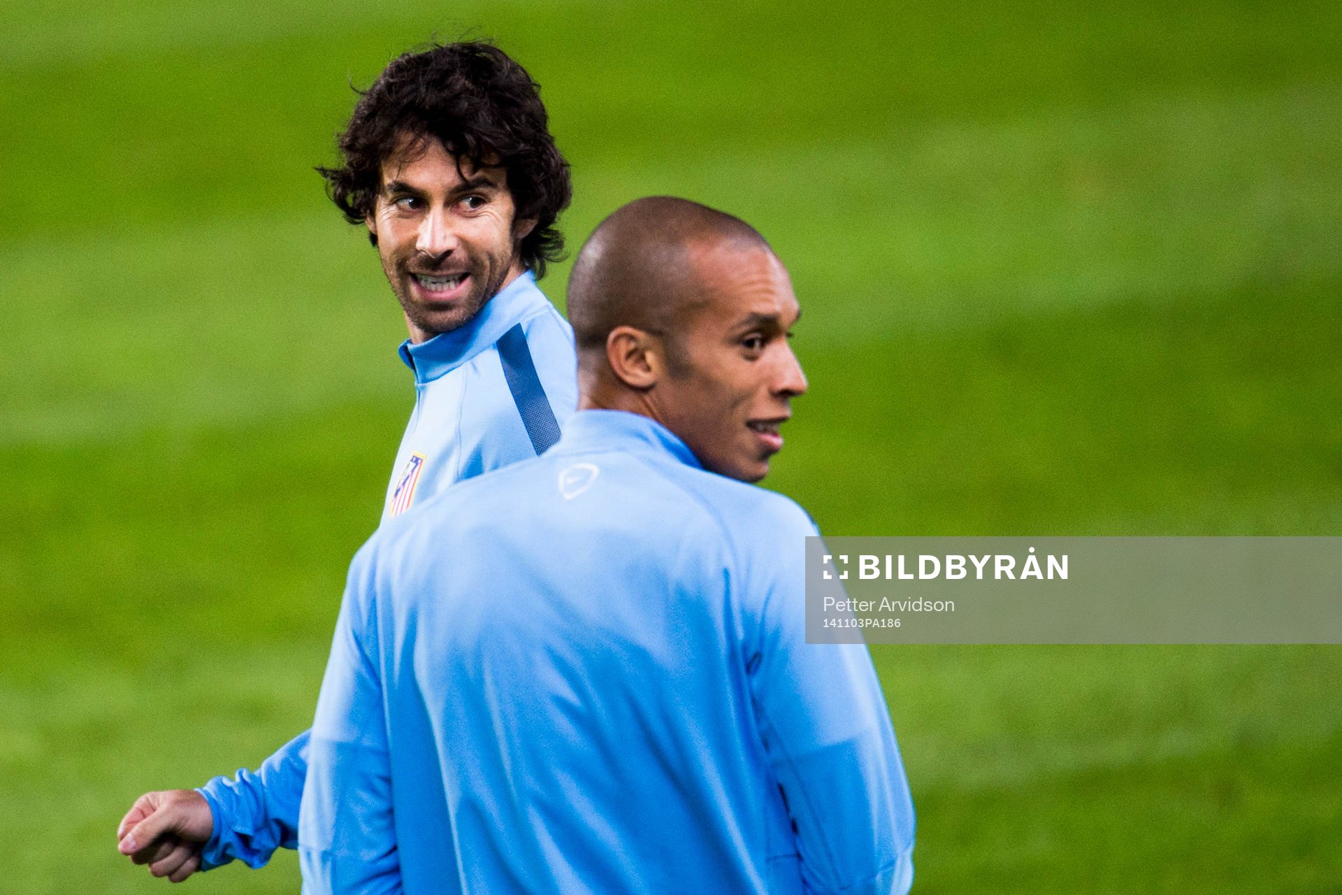 Atletico Madrids Tiago och Miranda