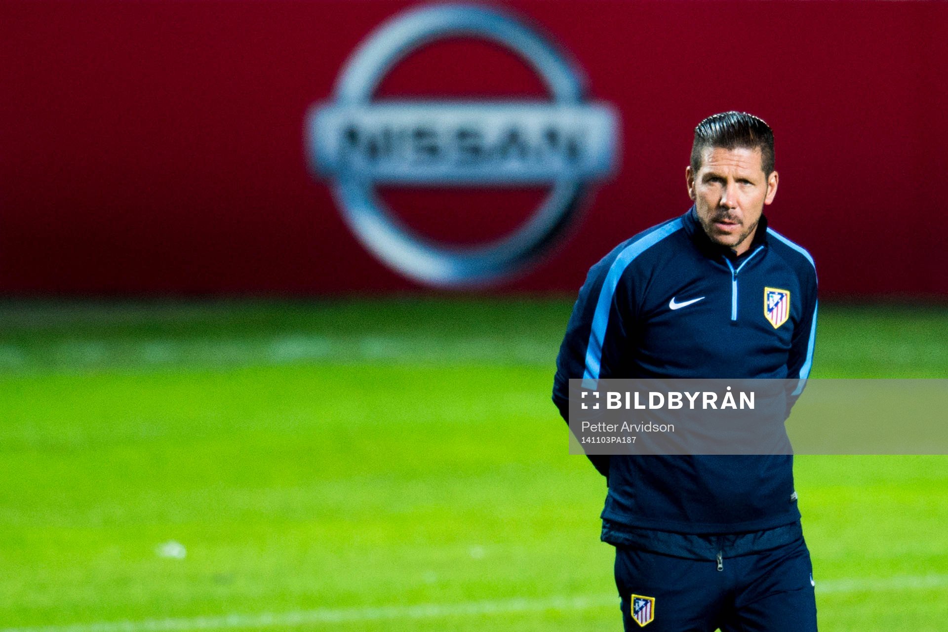 Atletico Madrids tränare Diego Simeone