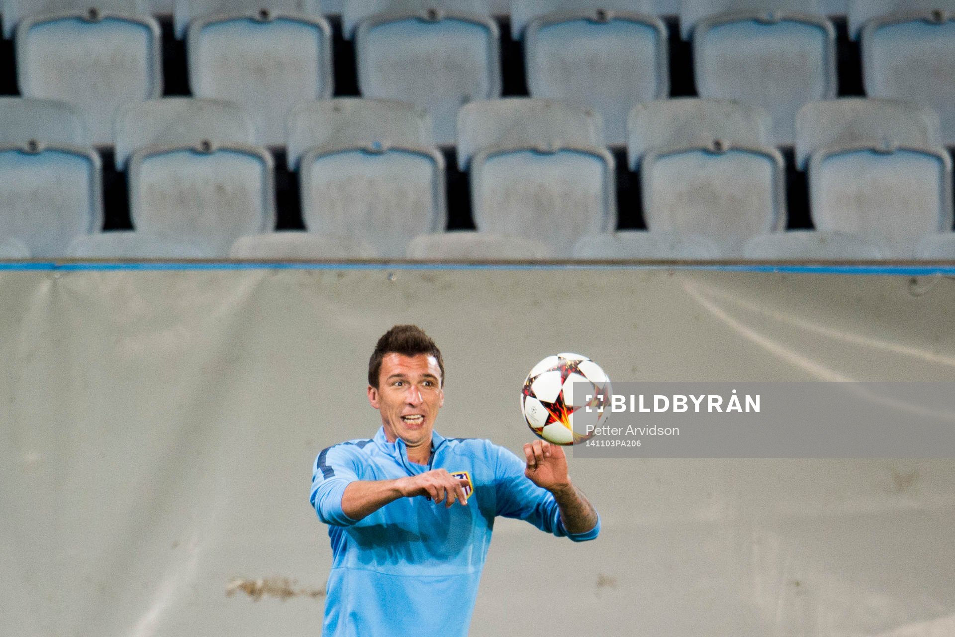 Atletico Madrids Mario Mandzukic