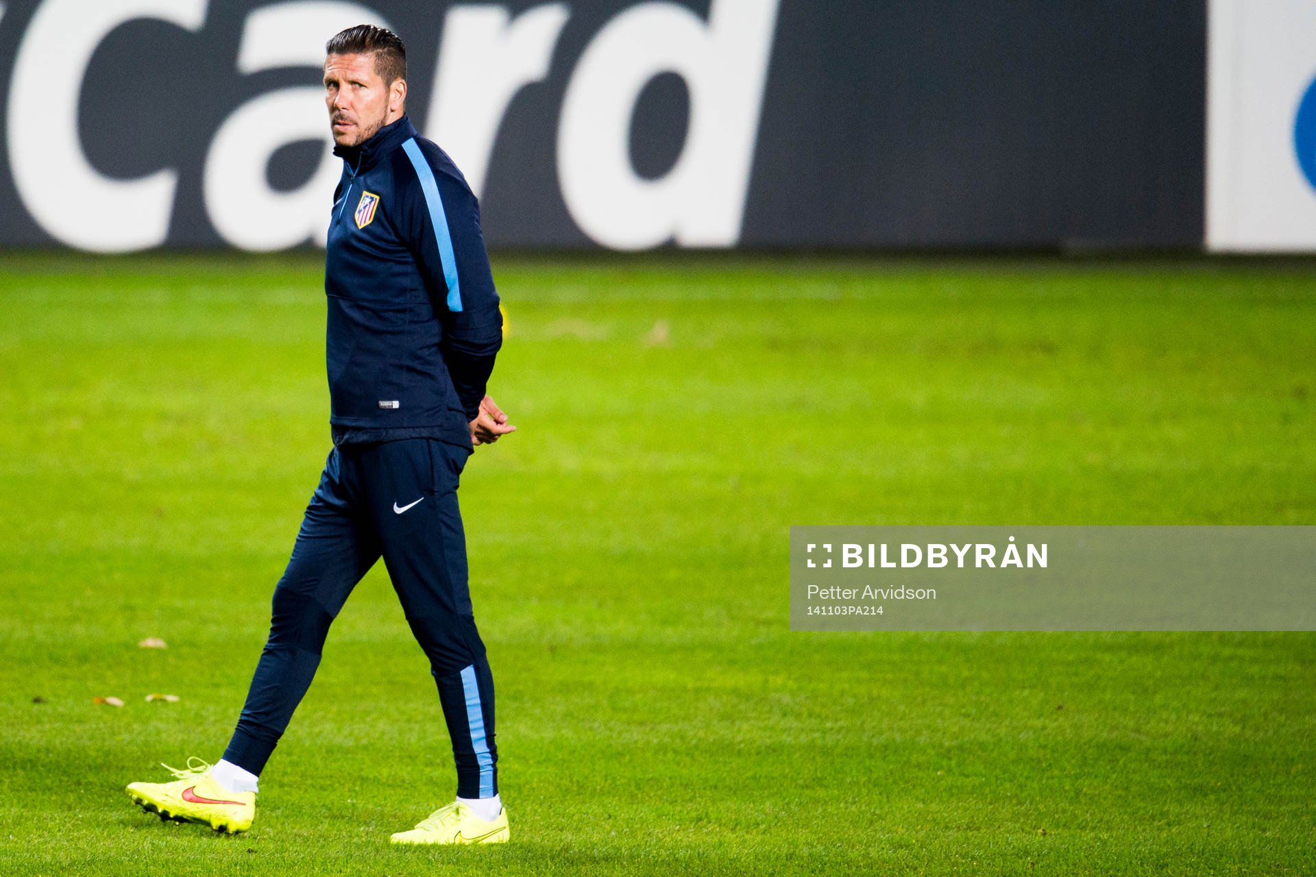 Atletico Madrids tränare Diego Simeone