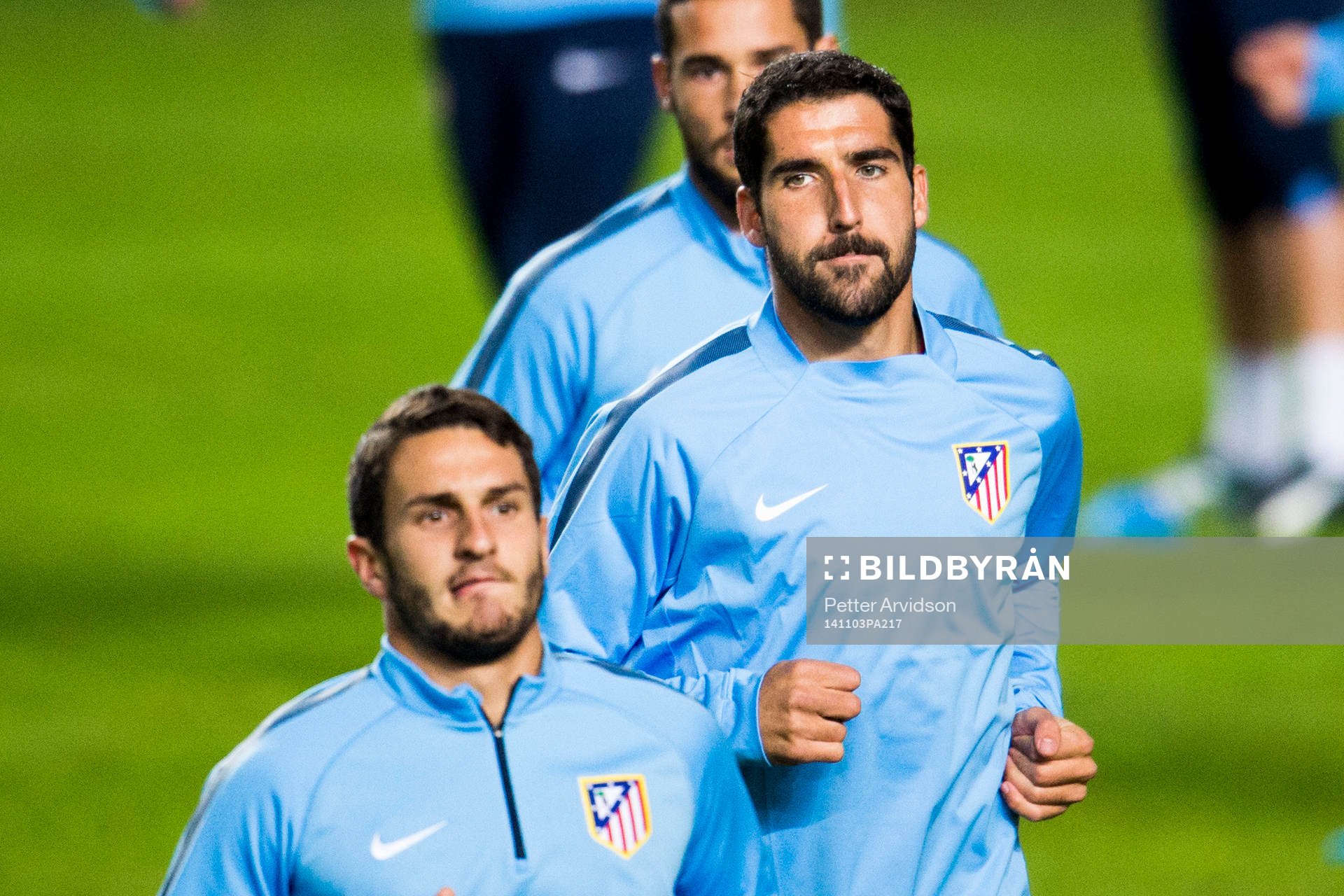 Atletico Madrids Raul Garcia (m)