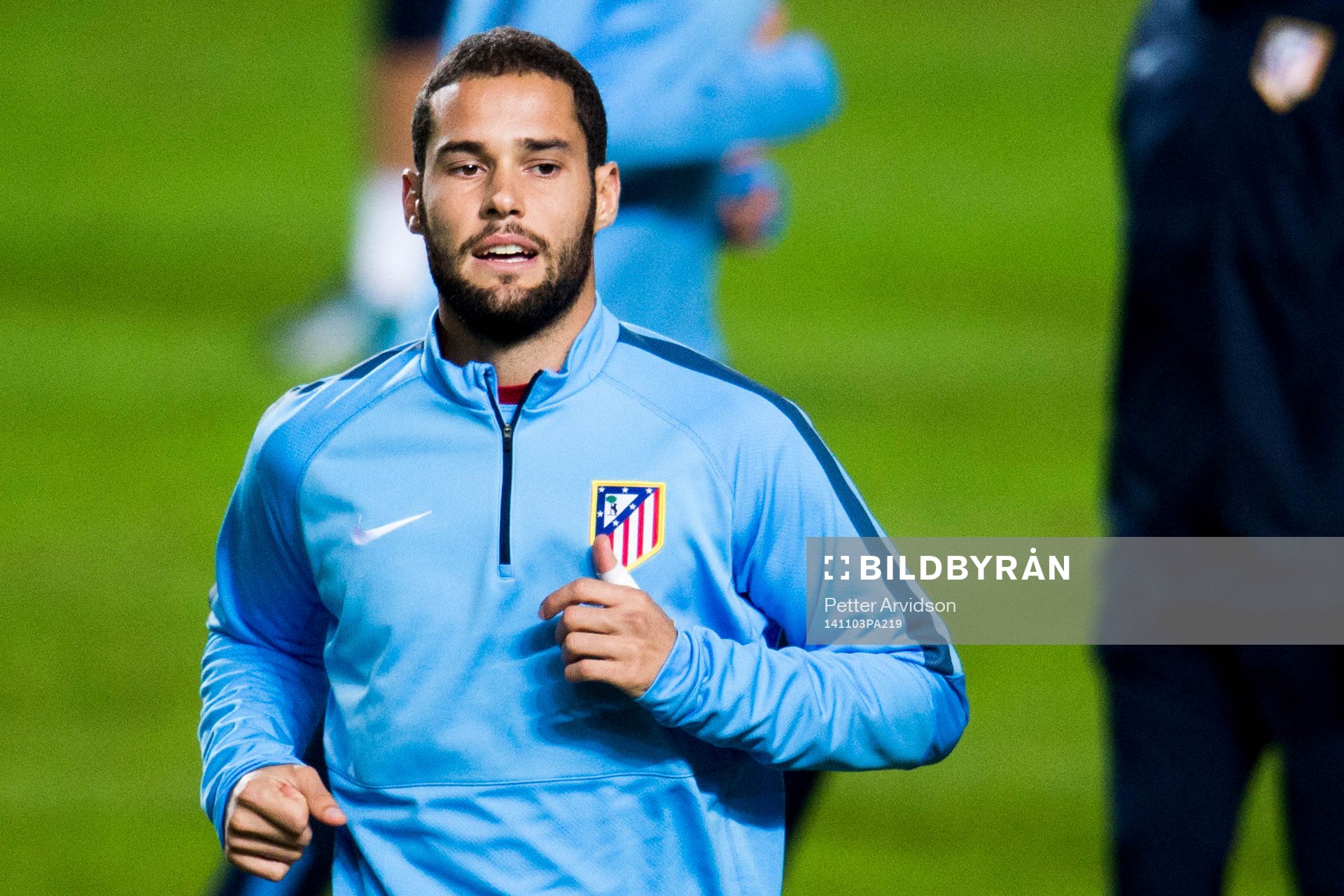 Atletico Madrids Mario Suarez