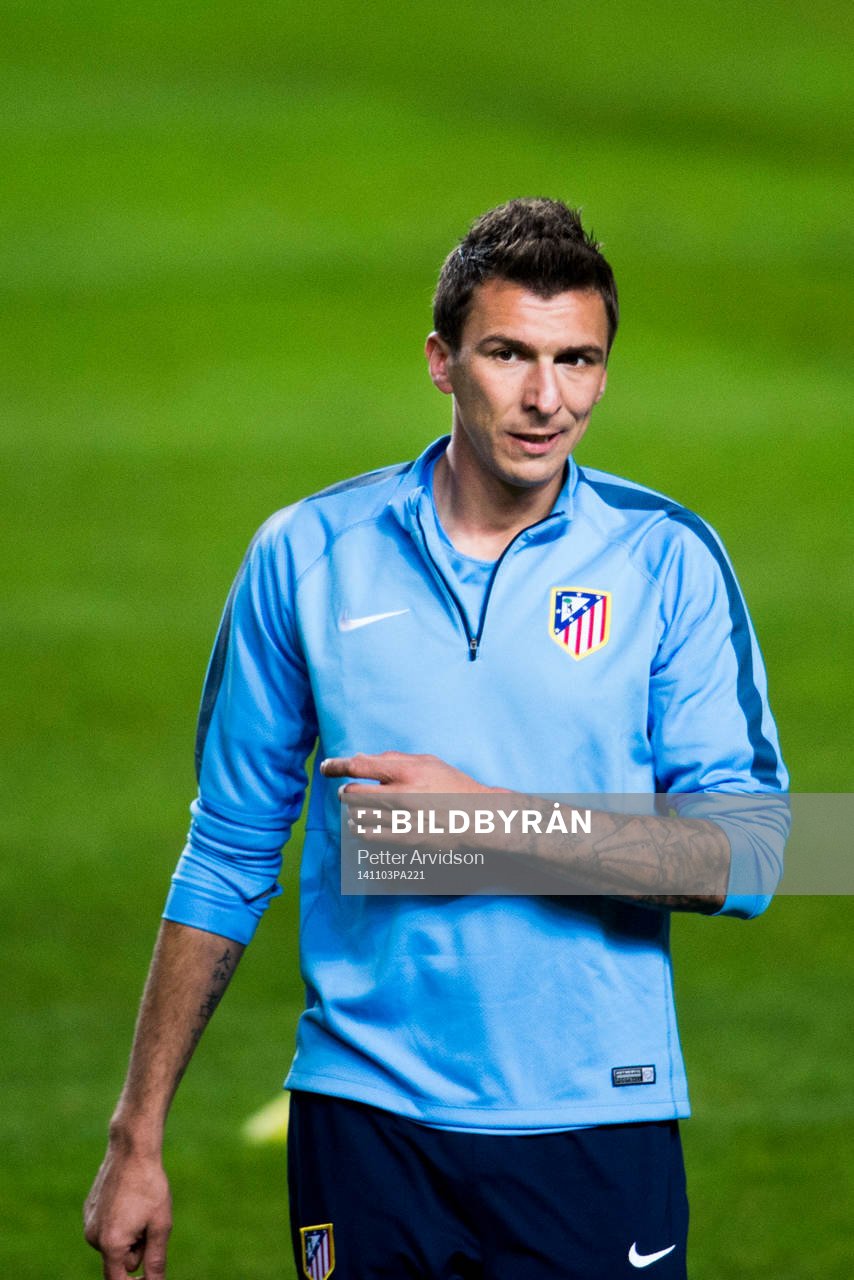 Atletico Madrids Mario Mandzukic