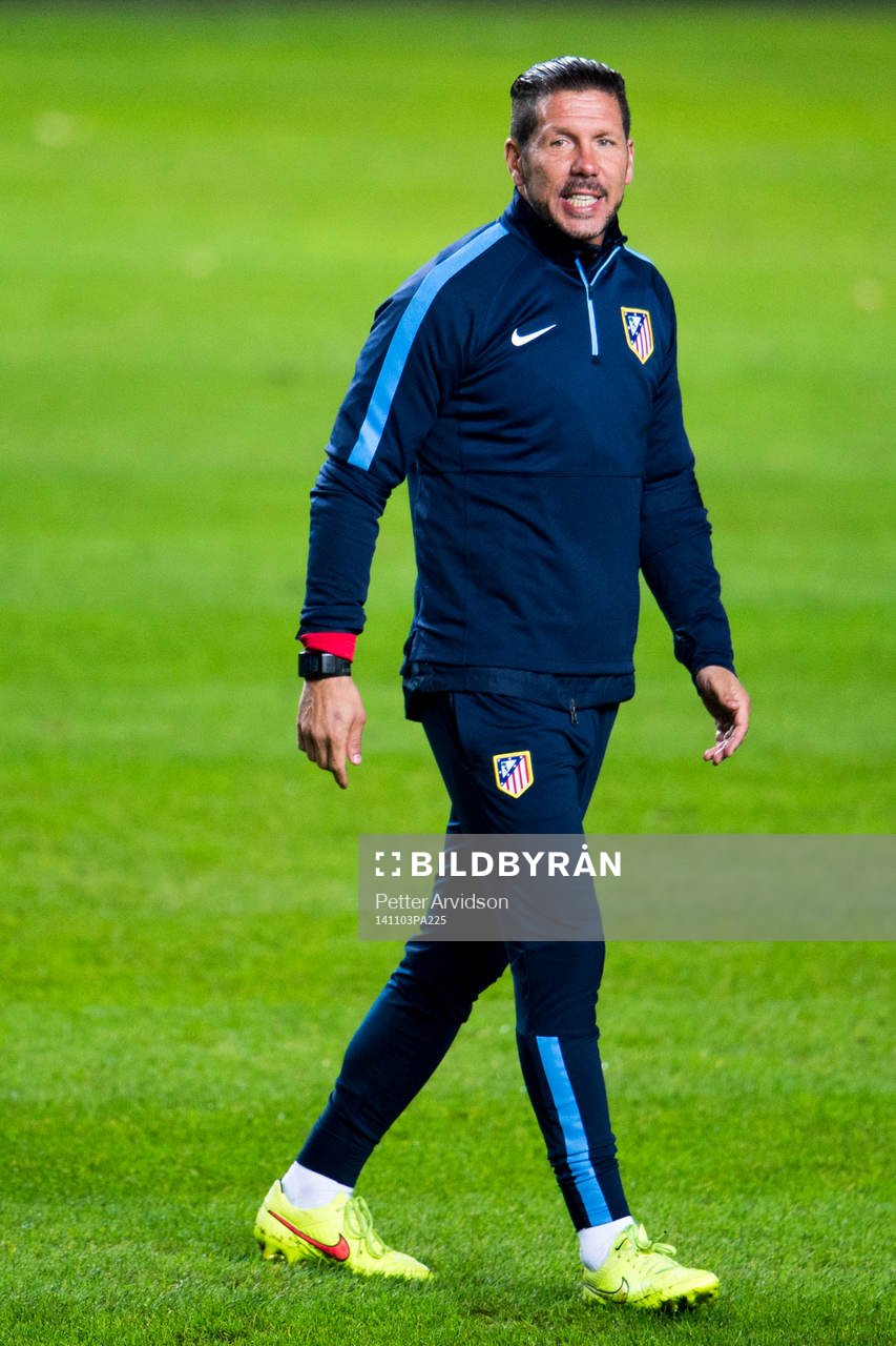 Atletico Madrids tränare Diego Simeone
