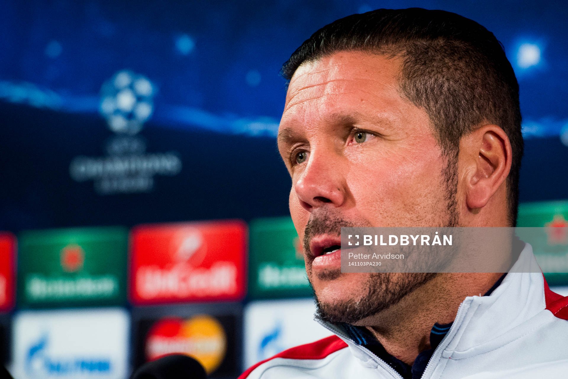 Atletico Madrids tränare Diego Simeone