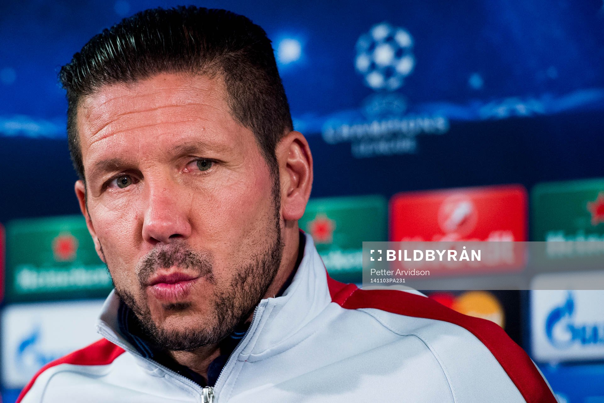 Atletico Madrids tränare Diego Simeone
