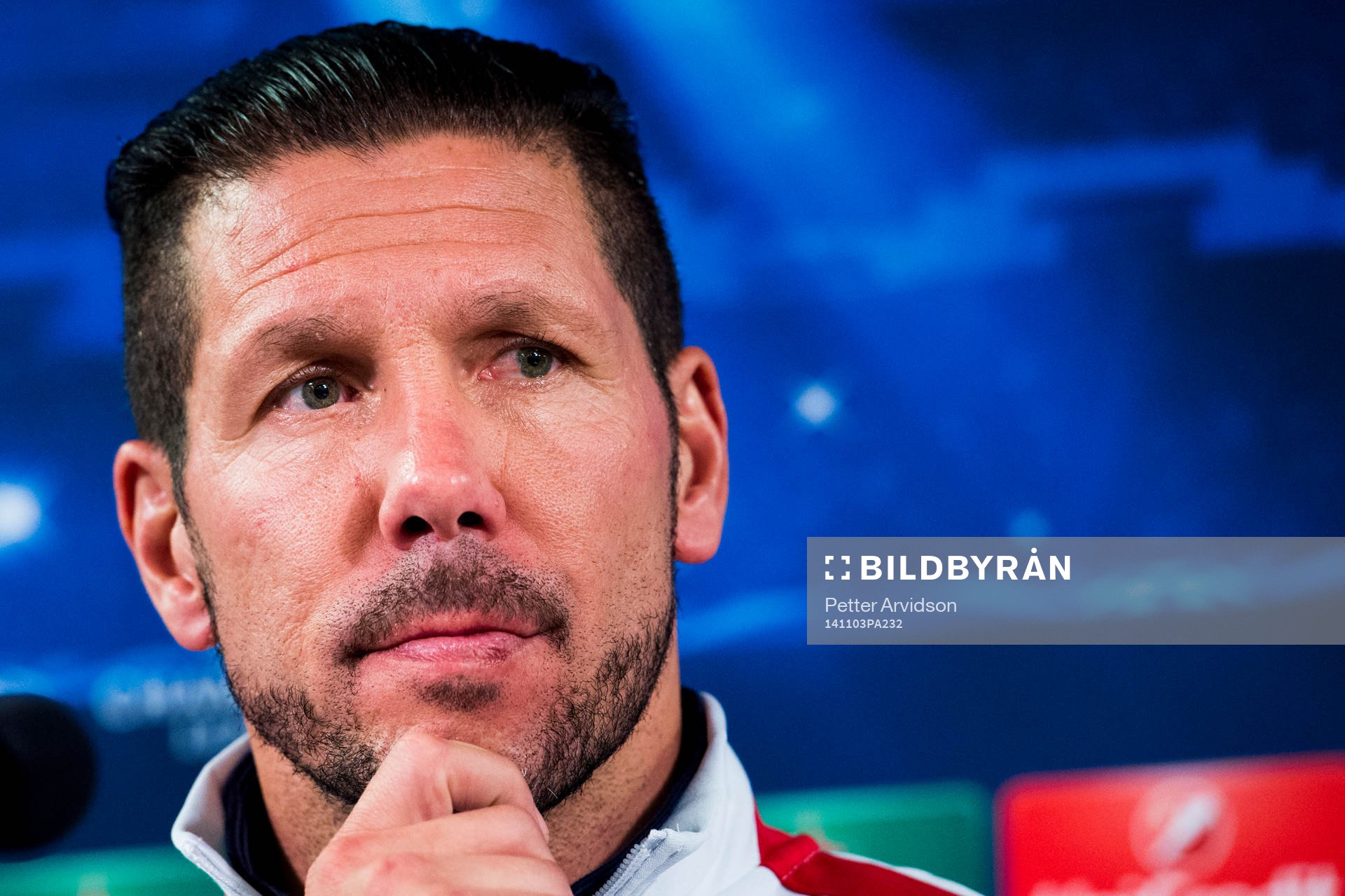 Atletico Madrids tränare Diego Simeone