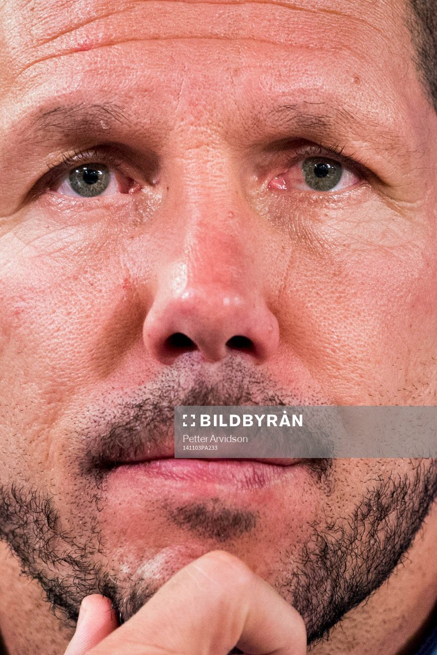 Atletico Madrids tränare Diego Simeone