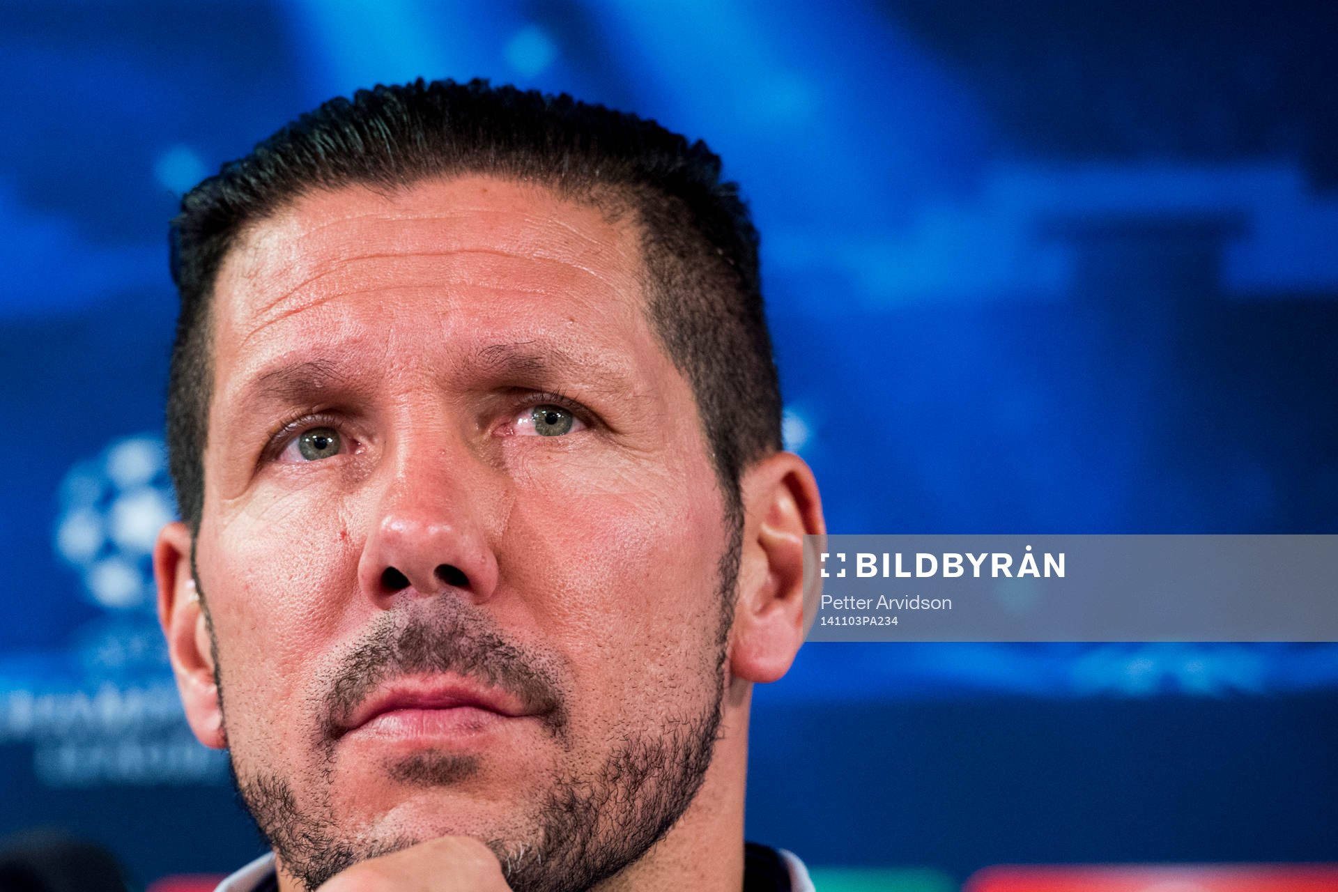 Atletico Madrids tränare Diego Simeone