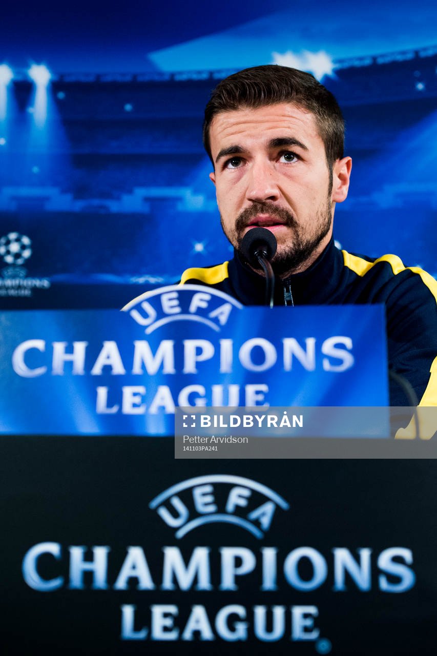 Atletico Madrids Gabriel Fernández Arenas