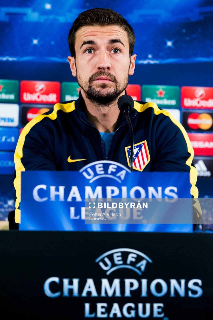 Atletico Madrids Gabriel Fernández Arenas