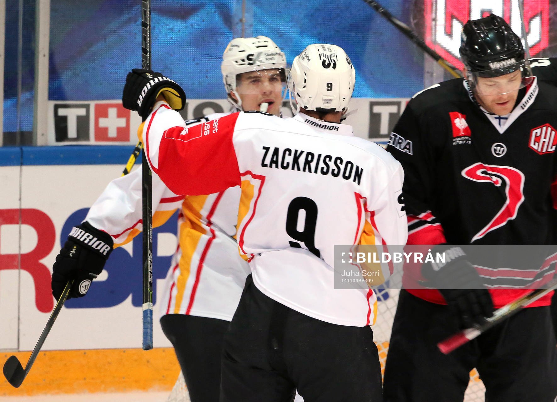 Skellefteås Patrik Zackrisson firar