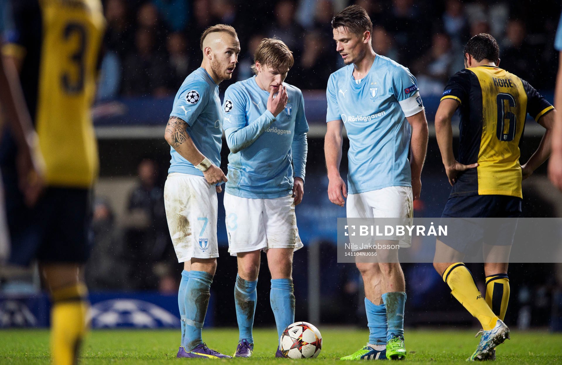s Magnus Eriksson, Emil Forsberg och Markus Rosenberg