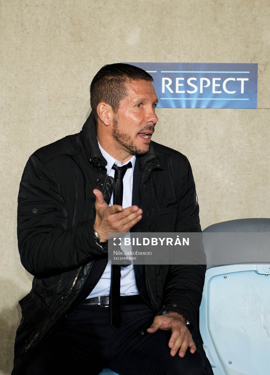 Atletico Madrids tränare Diego Simeone