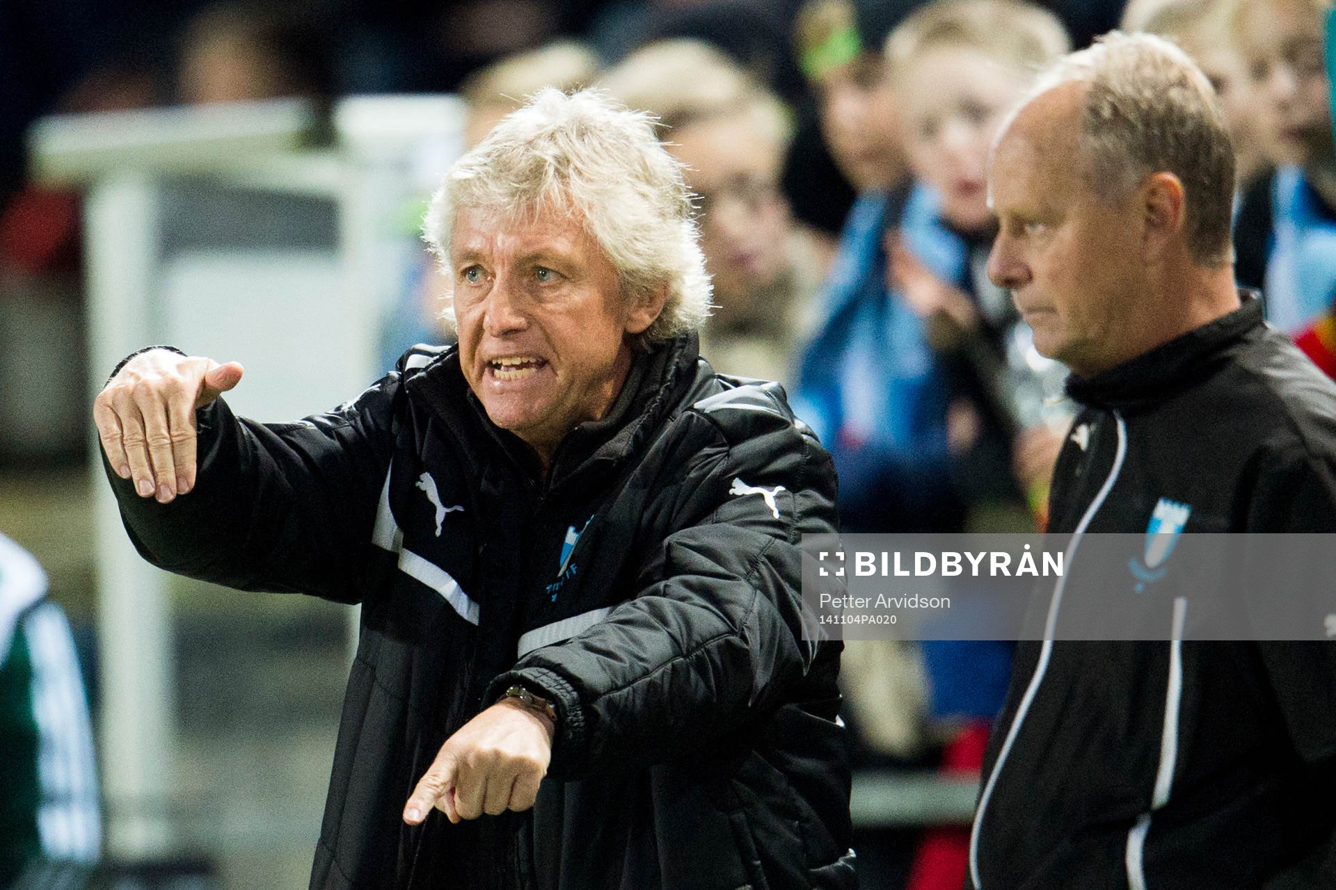 Malmö FFs tränare Tore Cervin Anders Palmér