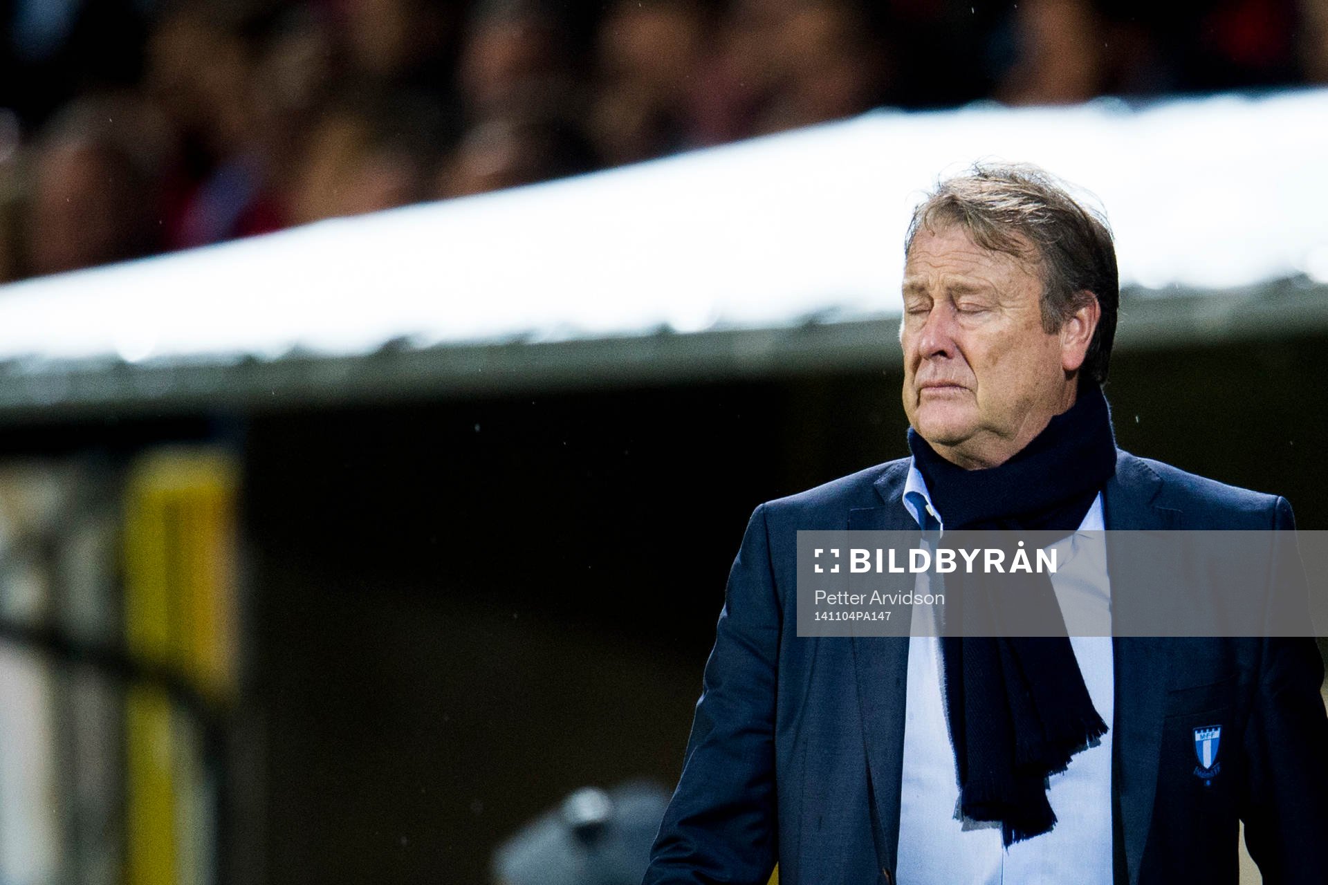 s tränare Åge Hareide deppar