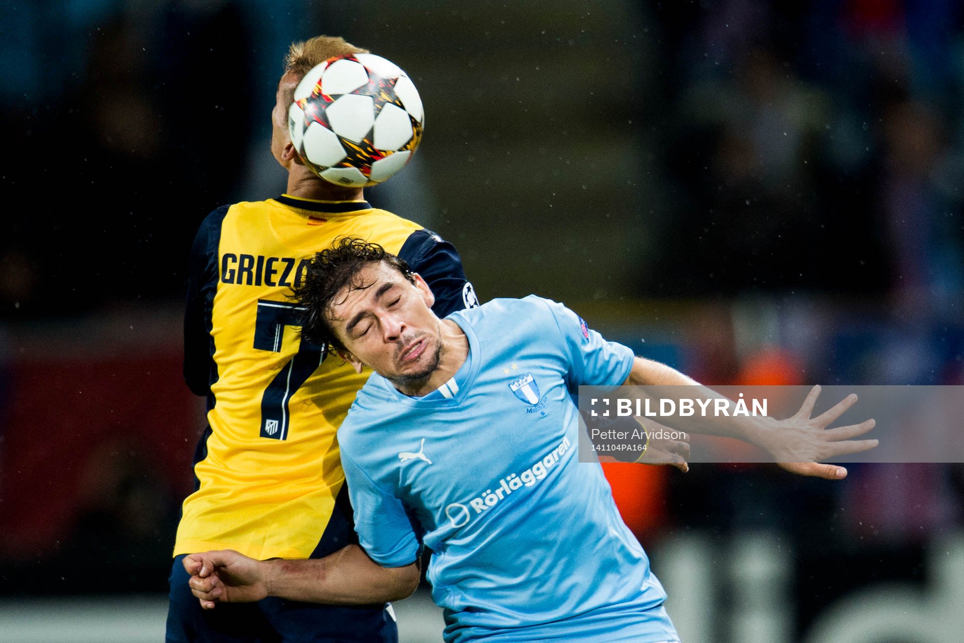 s Ricardo Ferreira Da Silva i nickduell med Atletico