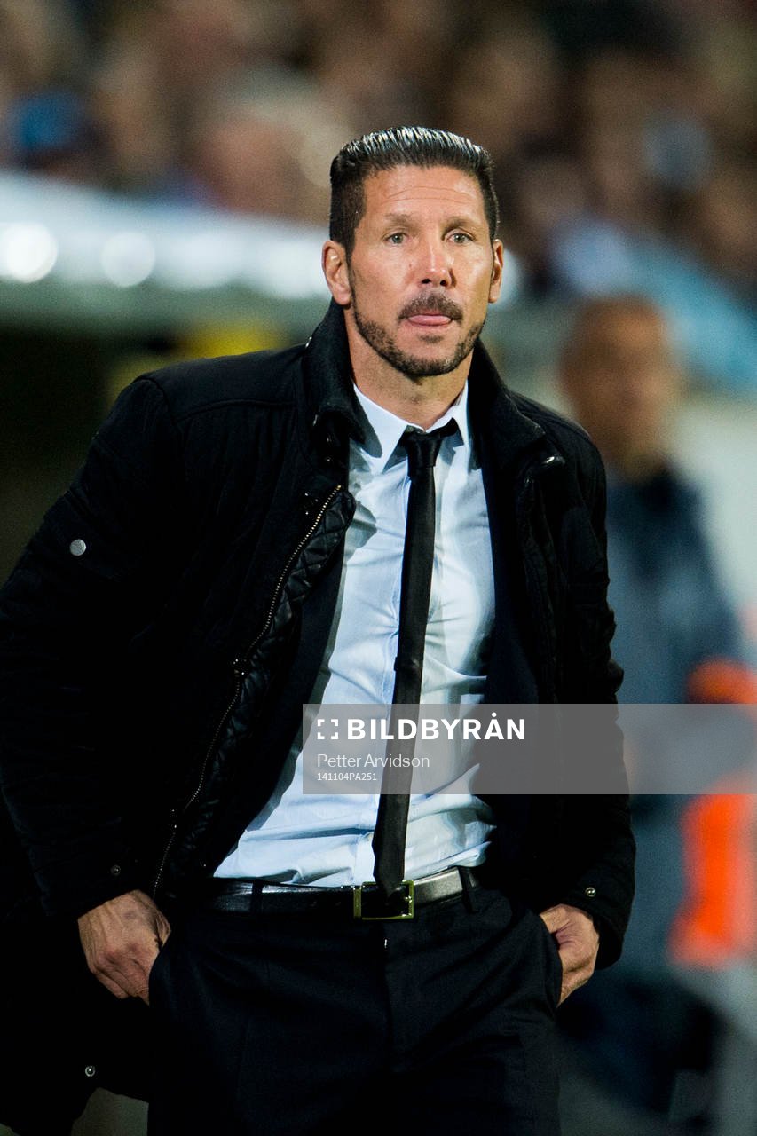 Atletico Madrids tränare Diego Simeone