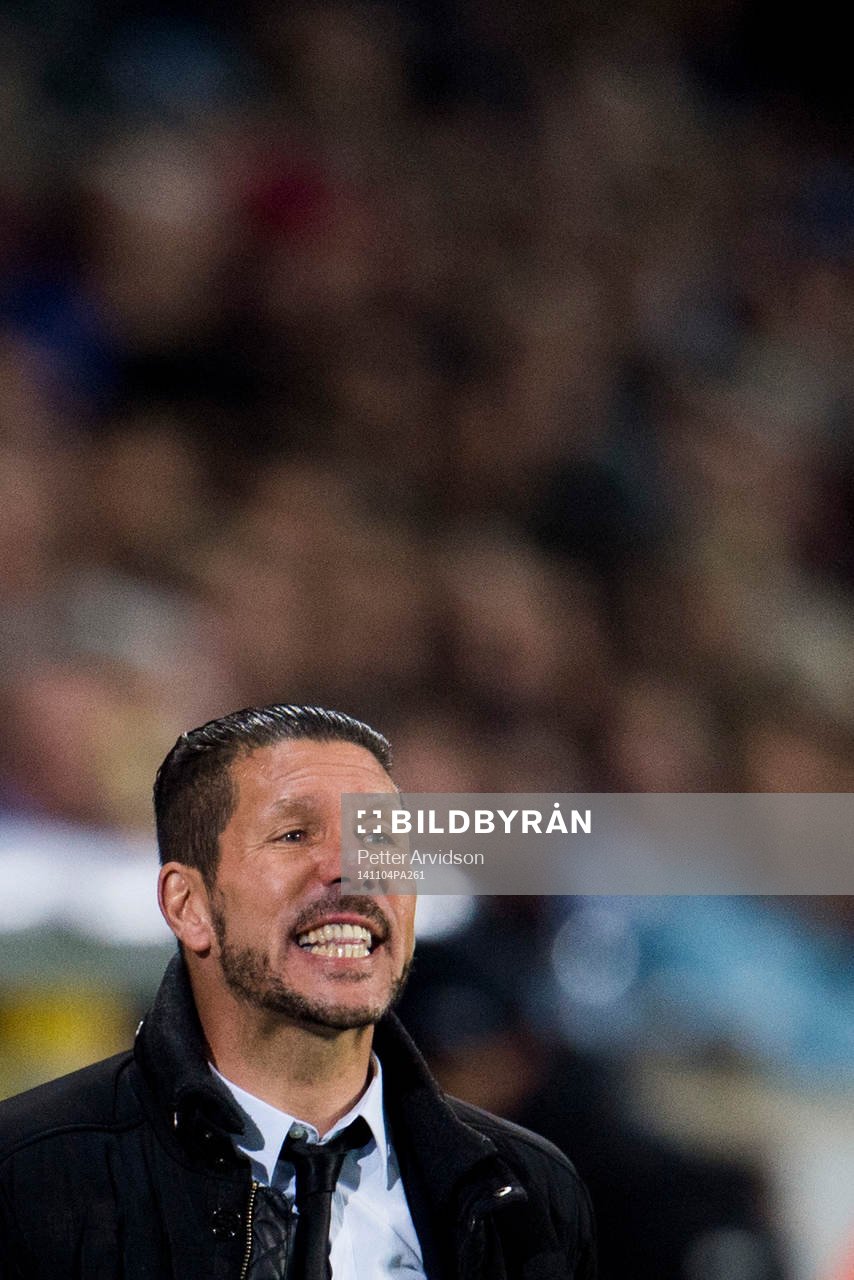Atletico Madrids tränare Diego Simeone