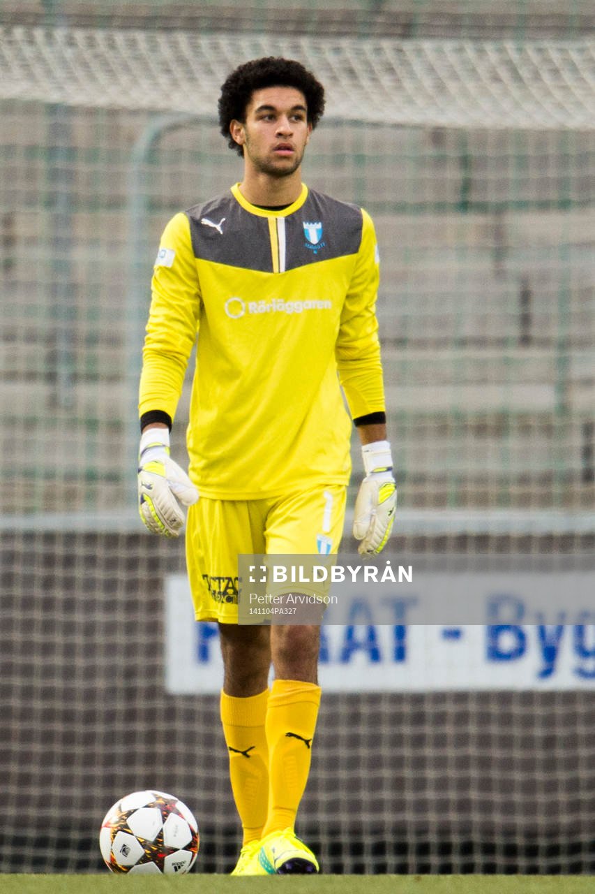 Malmö FFs målvakt Sixten Mohlin