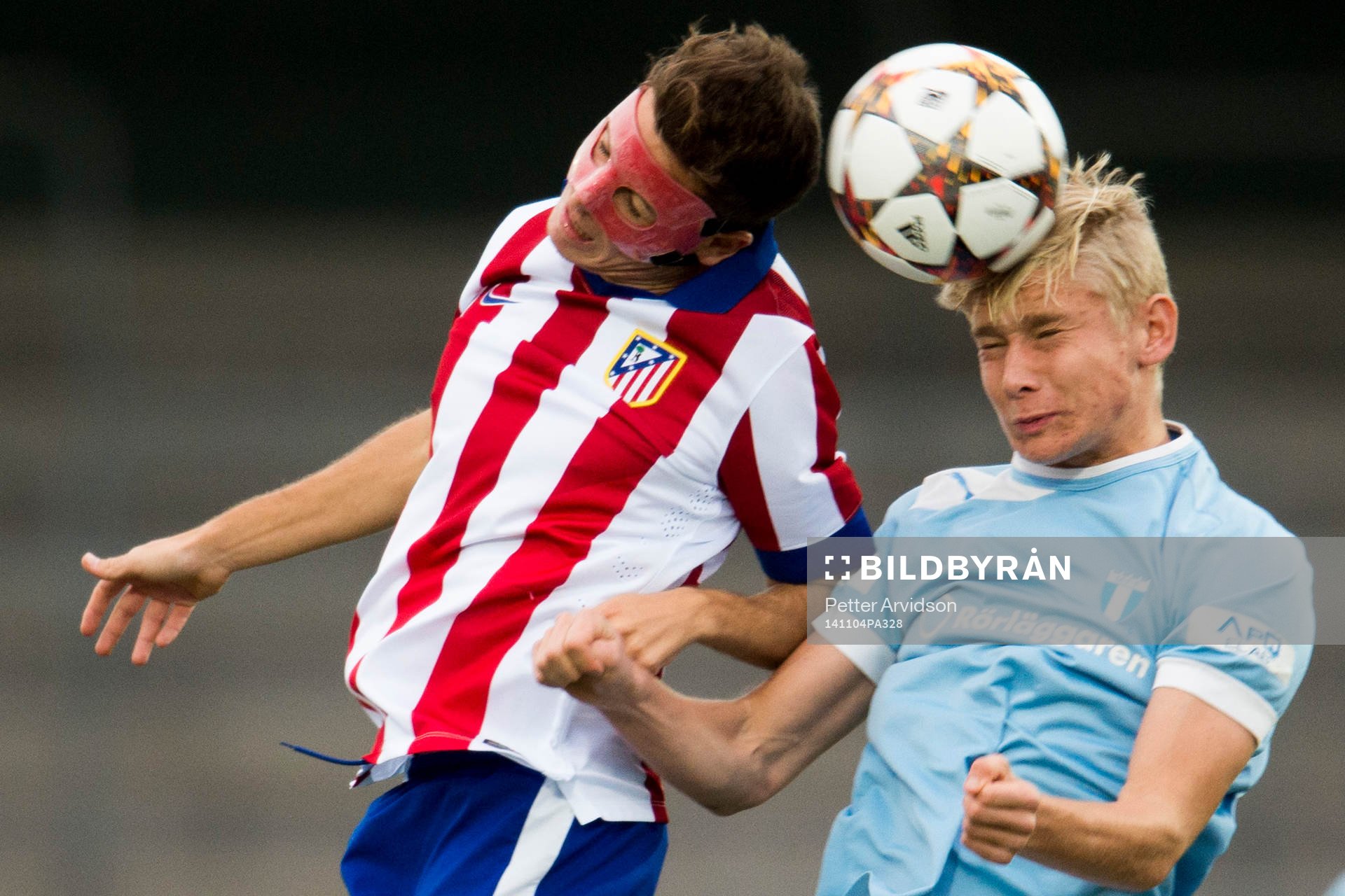 Atlético Madrids Federico Prieto Mantejano i nickduell med