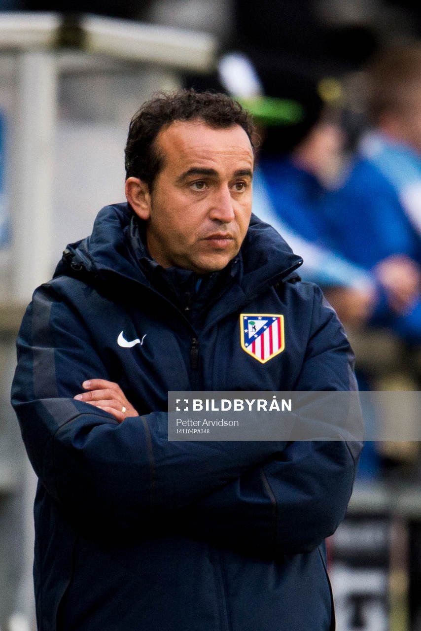 Atlético Madrids tränare Armando De La Morena