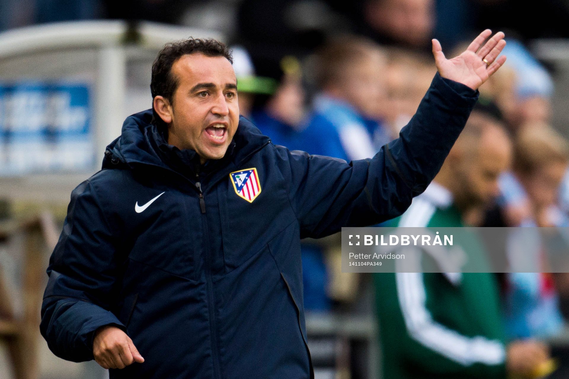 Atlético Madrids tränare Armando De La Morena