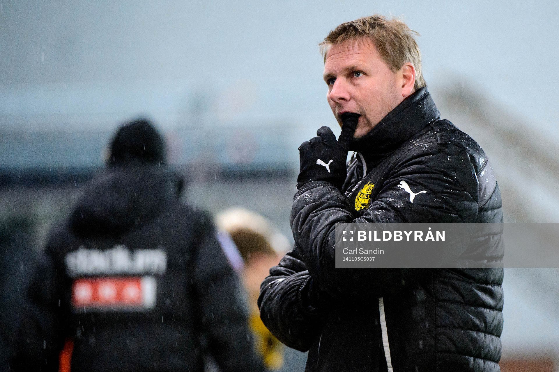 Mjällbys tränare Jonas Andersson deppar